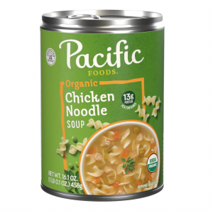 Pacific Foods Organic Chicken Noodle Soup, 16.1 OZ @ Amazon
