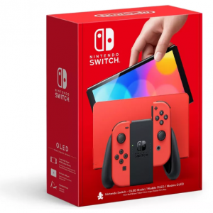 Target - Nintendo Switch OLED 馬裏奧紅配色遊戲機 現價$349.99 