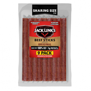Jack Link's Beef Sticks, Original - 7.2 Oz @ Amazon