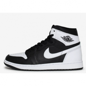 Air Jordan 1 Retro High OG Men's Shoes Black | White $180 shipped @ Snipes USA
