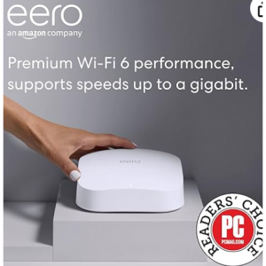 50% off Amazon eero Pro 6 mesh Wi-Fi 6 router @Amazon