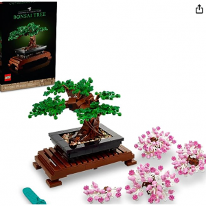 20% off LEGO Icons Bonsai Tree, Features Cherry Blossom Flowers @Amazon