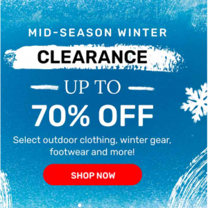 Sunny Sports - Up to 70% Off Clearance Outdoor Clothing, Winter Gear, Footwear & More