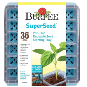 Burpee SuperSeed Seed Starting Tray | 36 Cell Reusable Seed Starter Tray @ Amazon