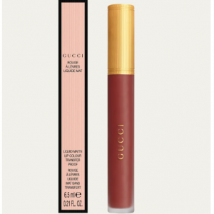 GUCCI 哑光唇釉, 521 Nellie Cherrie