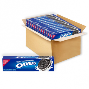 OREO Chocolate Sandwich Cookies, 12 - 5.25 oz Boxes @ Amazon