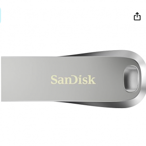 75% off SanDisk 256GB Ultra Luxe USB 3.1 Gen 1 Flash Drive @Amazon