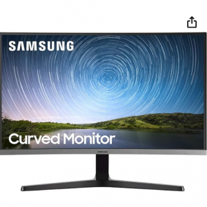 43% off SAMSUNG 27-Inch CR50 Frameless Curved Gaming Monitor (LC27R500FHNXZA)  @Amazon