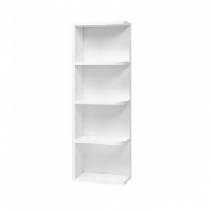 White Shaker 06″ Wall Open End Shelf @ Nelson Cabinetry