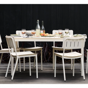 Relay Outdoor Dining Set, Table & 4 Chairs @ Burrow