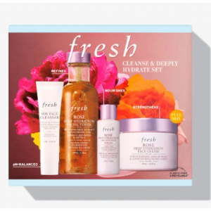 25% Off Cleanse & Deeply Hydrate Gift Set @ Fresh