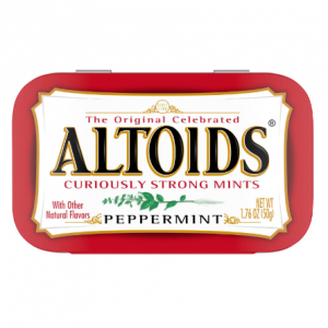 Altoids Peppermint Mints Single Pack, 1.76 ounce (Pack of 2) @ Amazon