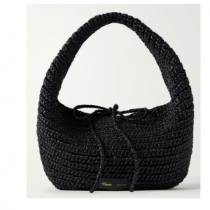 Khaite Olivia medium raffia 单肩包