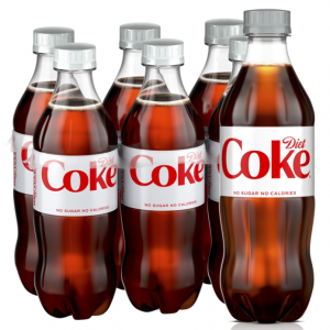 Diet Coke Soda Soft Drink, 16.9 fl oz, 6 Pack @ Amazon
