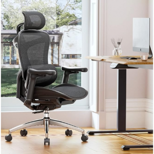 SIHOO Doro C300 Ergonomic Office Chair with Ultra Soft 3D Armrests, Dynamic Lumbar Support@Amazon