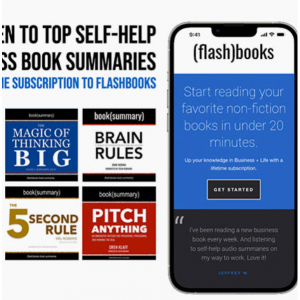 75% off FlashBooks Business Book Summaries: Lifetime Subscription @StackSocial