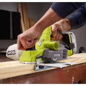 RYOBI ONE+ 18V Cordless 3-1/4 in. Planer (Tool Only) with Dust Bag @ Home Depot