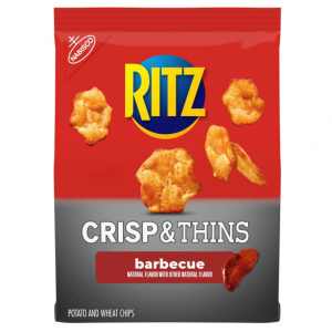 RITZ Crisp and Thins Barbecue Chips, 7.1 oz @ Amazon