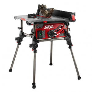 SKIL 15 Amp 10 Inch Portable Jobsite Table Saw with Folding Stand- TS6307-00 @ Amazon