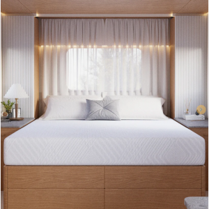 房车旅行床垫，带可拆卸罩，Short Queen