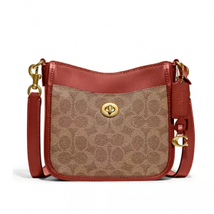 40% Off COACH Signature Coated Canvas Chaise Crossbody Bag @ Belk