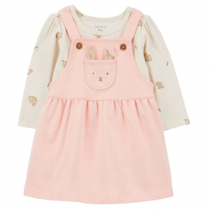 婴儿长袖连衣裙套装