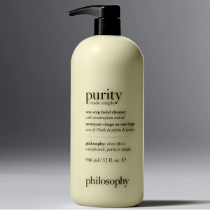 B1G1 Free Purity Made Simple One-Step Facial Cleanser 32oz @ Philosophy 
