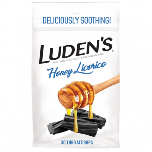 Luden's Soothing Throat Drops, Honey Licorice, 30 ct (Pack of 1) @ Amazon