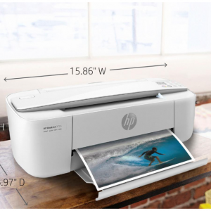 $46 off HP DeskJet 3755 All-in-One Printer with Instant Ink @HSN