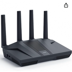 Extra 15% off GL.iNet GL-MT6000(Flint 2) WiFi 6 Router | Gaming WiFi Router @Amazon