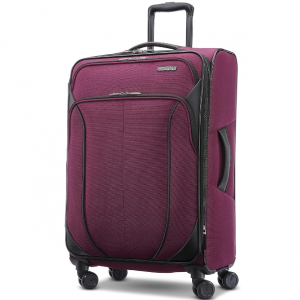 AMERICAN TOURISTER 4 KIX 2.0 Softside Expandable Luggage, Purple Orchid, 24 Spinner @ Amazon
