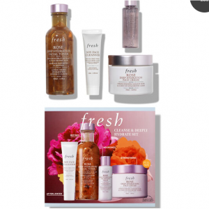 Fresh玫瑰保湿套装