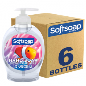 Softsoap Liquid Hand Soap, Aquarium Series - 7.5 Fluid Ounces (6 Pack) @ Amazon