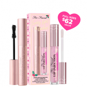 Sexy Lips & Lashes Mascara and Lip Plumper Set