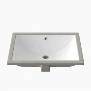 HOROW 24 英寸厨房水槽台下式方形浴室水槽型号 HWTP-S6040D