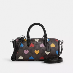 70% Off Coach Lacey Crossbody In Signature Canvas With Heart Print @ Coach Outlet