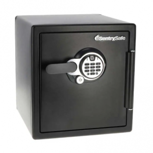 SentrySafe 1.23 cu. ft. Steel Fireproof and Waterproof Home Safe with Biometric Lock @ Costco