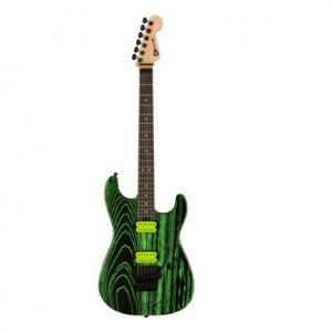 Charvel Limited Edition Pro-Mod San Dimas Style 1 HH FR E Ash Electric Guitar, Green Glow@Adorama