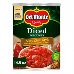 Del Monte Canned Diced Tomatoes Zesty Chili Style, 14.5 Ounce @ Amazon
