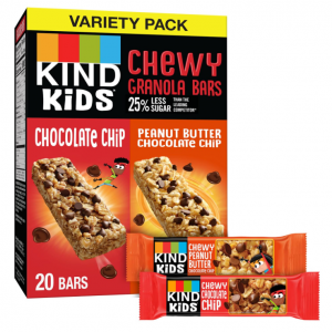KIND KIDS Chewy Granola Bars, 0.81 oz (20 Count) @ Amazon