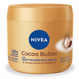 Amazon NIVEA妮维雅Cocoa Butter身体乳霜16 oz. Jar热卖