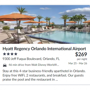 奥兰多国际机场凯悦酒店