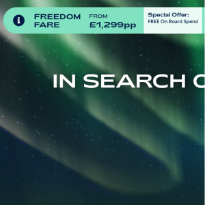  In Search of the Northern Lights in Nine Nights from £1,299pp @Fred Olsen Cruise Lines