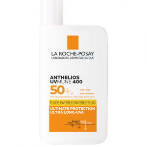 LA ROCHE-POSAY ANTHELIOS UVMUNE 400 INVISIBLE FLUID SPF50+ SUN CREAM 50ML