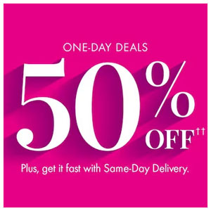 50% Off Daily Deals @ Sephora