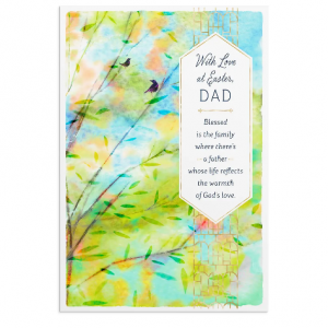 复活节 - 爸爸 - 充满爱 - 1张贺卡