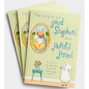 Very Woolly - 复活节 - 儿童 - 好牧人 - 3 张贺卡带贴纸