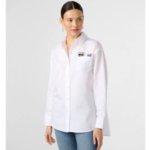 Karl Lagerfeld Paris Peeking Karl & Choupette 女士衬衫