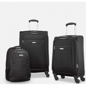 Samsonite 新秀丽 Tenacity 行李箱、背包3件套 两色可选 @ eBay US