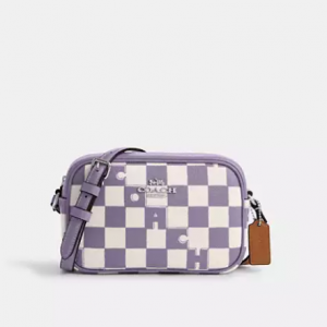 64% Off Coach Mini Jamie Camera Bag With Checkerboard Print @ Coach Outlet
